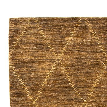 Tapis Gabbeh - Indus - 205 x 137 cm - marron