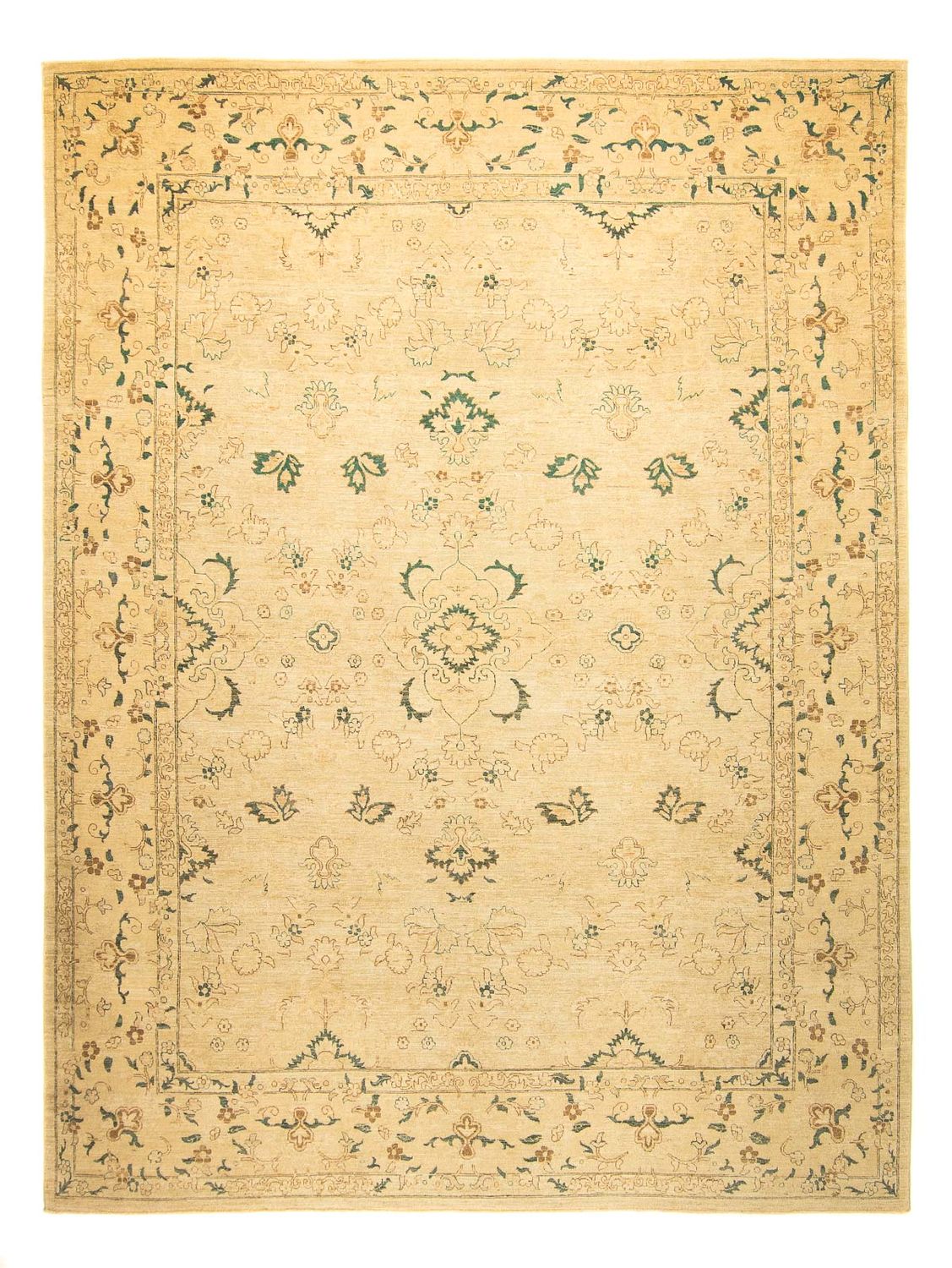 Persisk teppe - Tabriz - 353 x 272 cm - beige