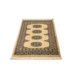 Afghan Rug - Bukhara - 91 x 65 cm - light brown