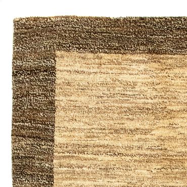 Tapis Gabbeh - Indus - 99 x 64 cm - marron clair