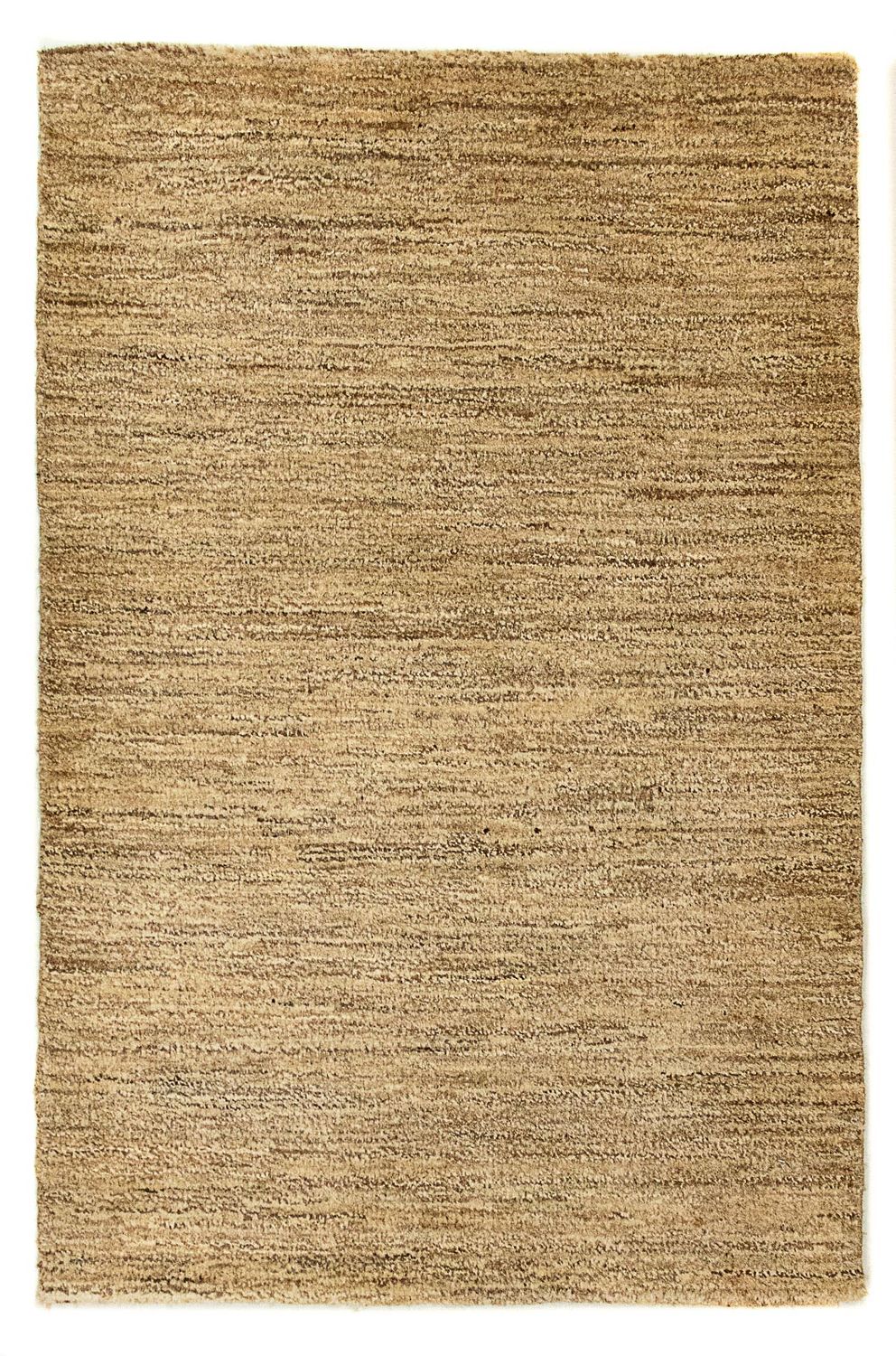 Alfombra Gabbeh - Indus - 96 x 63 cm - marrón claro