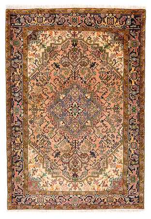 Tapis persan - Nomadic - 200 x 150 cm - rose