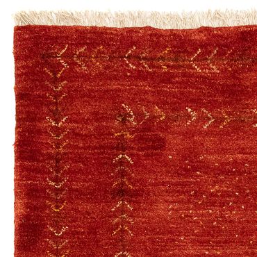 Tappeto Gabbeh - Persero - 137 x 75 cm - rosso scuro