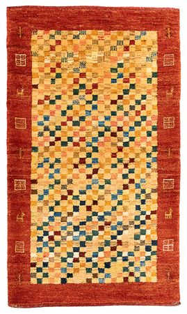 Tapis Gabbeh - Persan - 139 x 78 cm - beige