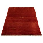 Tapete Gabbeh - Persa - 125 x 82 cm - vermelho escuro