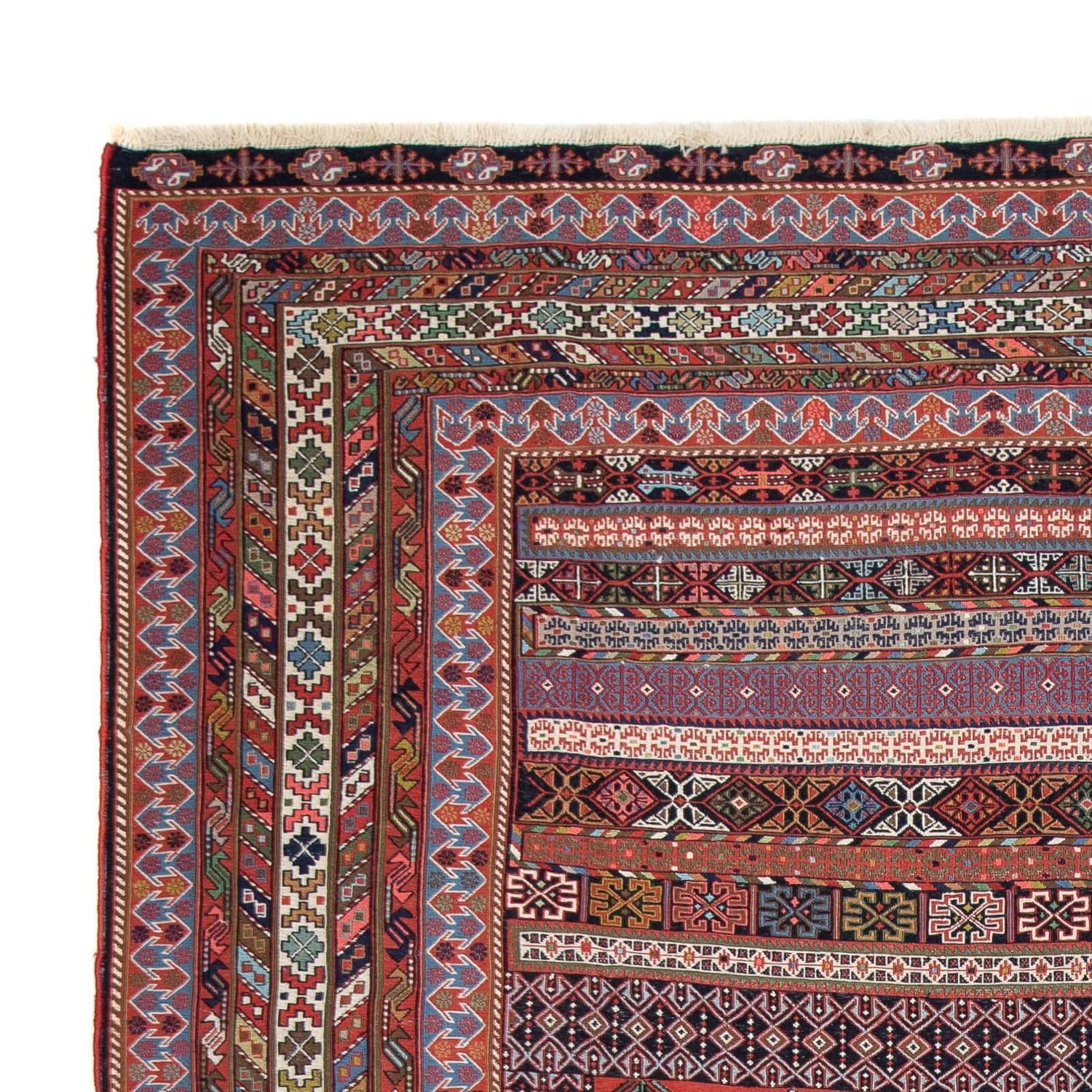 Perser Rug - Nomadic - 294 x 194 cm - dark red