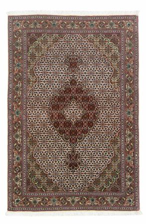 Tapis persan - Tabriz - Royal - 144 x 100 cm - beige