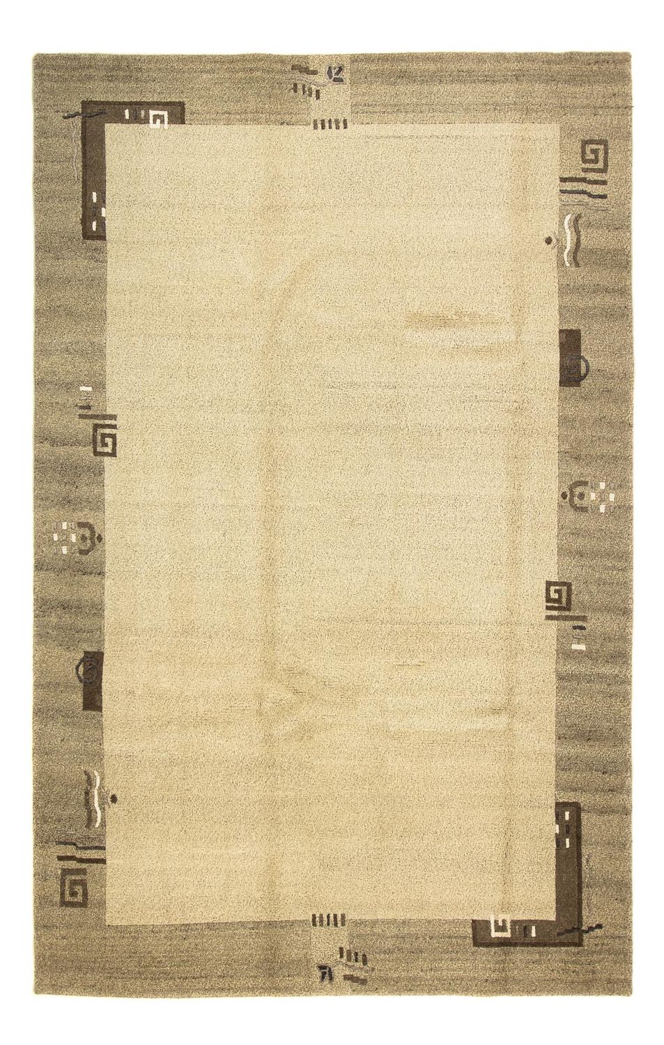 Tapis Népalais - 300 x 200 cm - beige