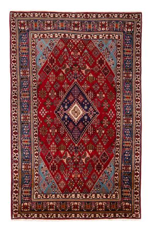 Tapis persan - Nomadic - 357 x 240 cm - rouge foncé