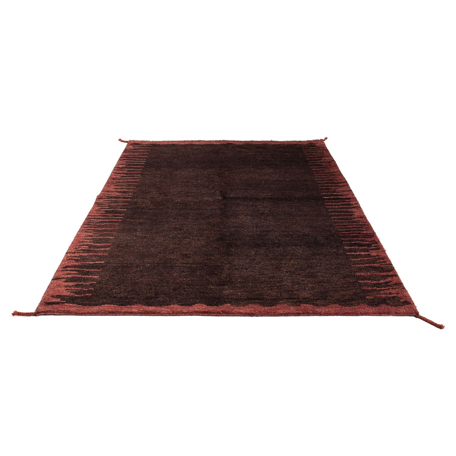 Tapete Gabbeh - Indus - 236 x 175 cm - castanho