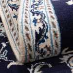 Persisk tæppe - Nain - 149 x 94 cm - mørkeblå