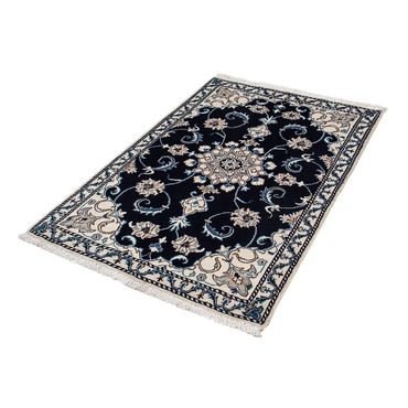 Perser Rug - Nain - 136 x 88 cm - dark blue