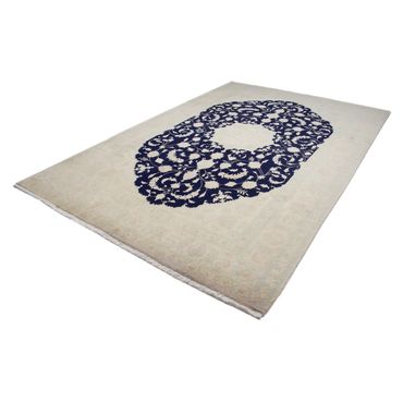 Perser Rug - Nain - 300 x 197 cm - dark blue