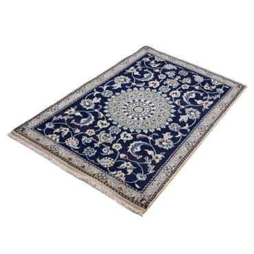 Perser Rug - Nain - 137 x 83 cm - dark blue