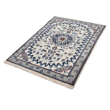 Tapis persan - Nain - 133 x 93 cm - beige