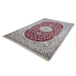 Tapis persan - Nain - 297 x 190 cm - rouge foncé