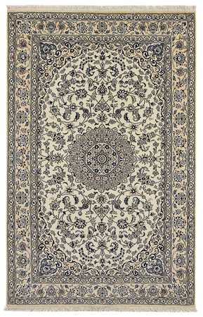 Persisk teppe - Nain - Royal - 246 x 158 cm - beige