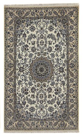 Alfombra Persa - Nain - Real - 215 x 126 cm - beige