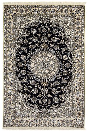 Tapis persan - Nain - Royal - 233 x 155 cm - bleu foncé