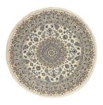 Tapis persan - Nain - Royal ronde  - 200 x 200 cm - beige