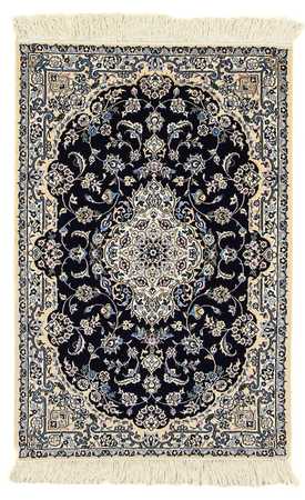 Perser Rug - Nain - Premium - 123 x 83 cm - dark blue