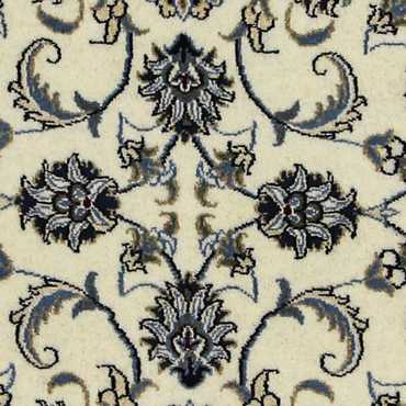 Tapis de couloir Tapis persan - Nain - 240 x 77 cm - beige