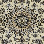 Perský koberec - Nain - 200 x 119 cm - béžová