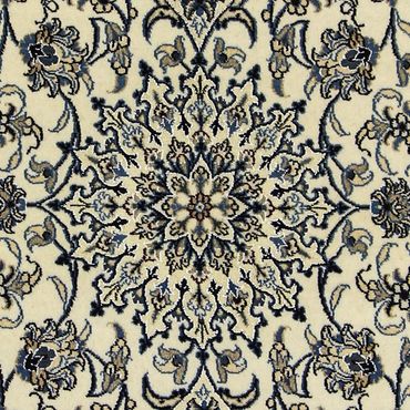 Alfombra persa - Nain - 200 x 148 cm - beige
