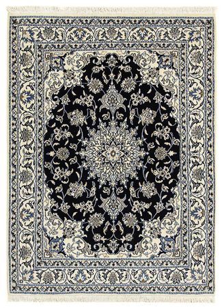 Perser Rug - Nain - 195 x 147 cm - dark blue