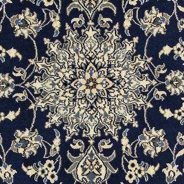 Perser Rug - Nain - 202 x 142 cm - dark blue