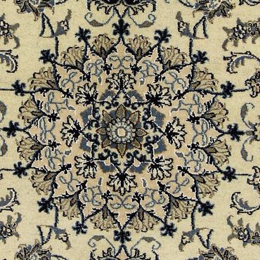 Tapis persan - Nain - 196 x 150 cm - beige