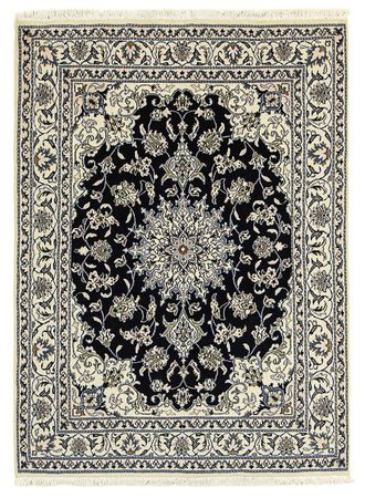 Perser Rug - Nain - 193 x 147 cm - dark blue