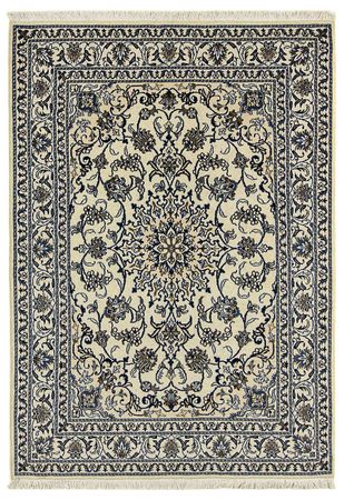 Persisk matta - Nain - 205 x 146 cm - beige