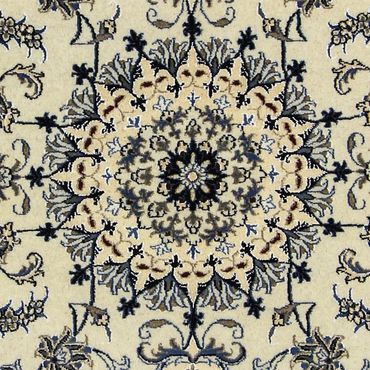 Persisk matta - Nain - 204 x 150 cm - beige