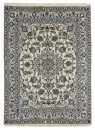 Persisk teppe - Nain - 197 x 147 cm - beige