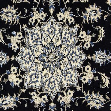 Perser Rug - Nain - 203 x 143 cm - dark blue