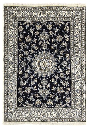 Perský koberec - Nain - 202 x 150 cm - tmavě modrá