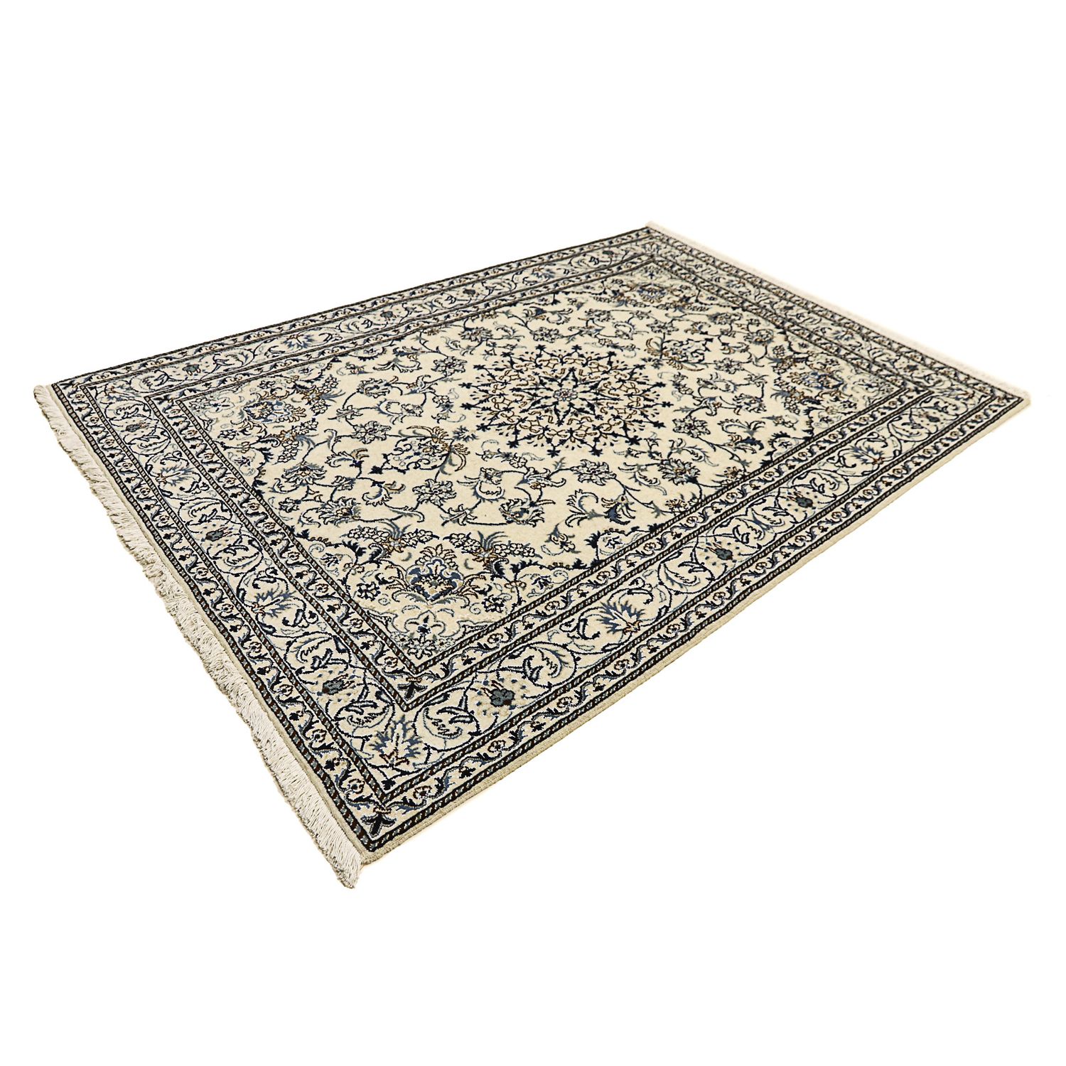 Persisk teppe - Nain - 235 x 165 cm - beige