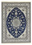 Tapis persan - Nain - 236 x 168 cm - bleu