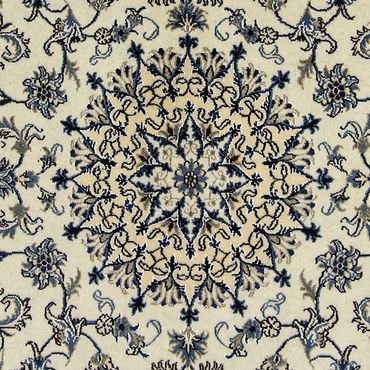 Tapis persan - Nain - 238 x 168 cm - beige