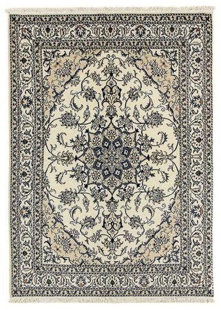 Tapis persan - Nain - 232 x 165 cm - beige