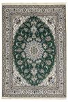 Tapis persan - Nain - 244 x 168 cm - vert foncé