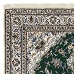 Tapis persan - Nain - 244 x 168 cm - vert foncé