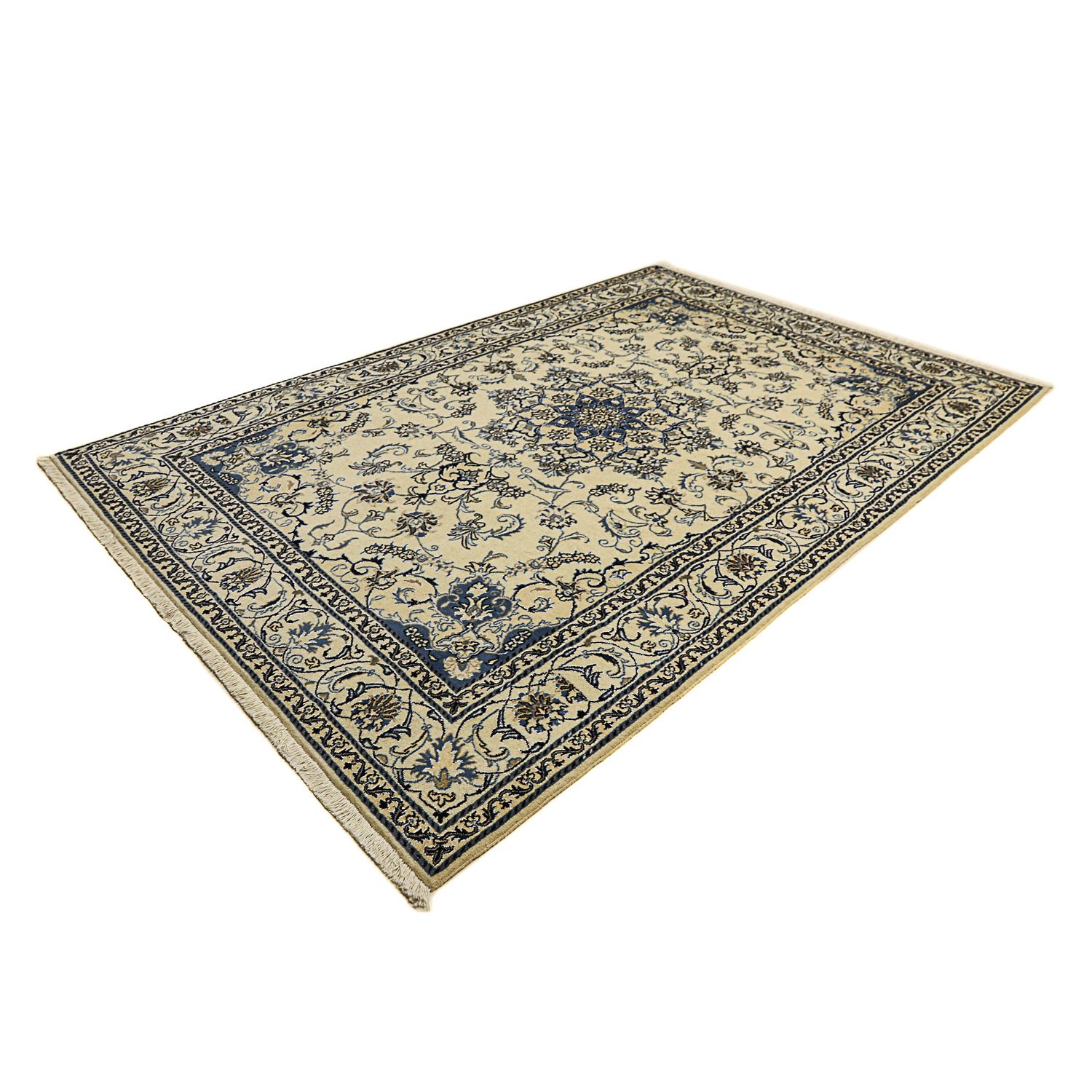 Persisk teppe - Nain - 296 x 196 cm - beige