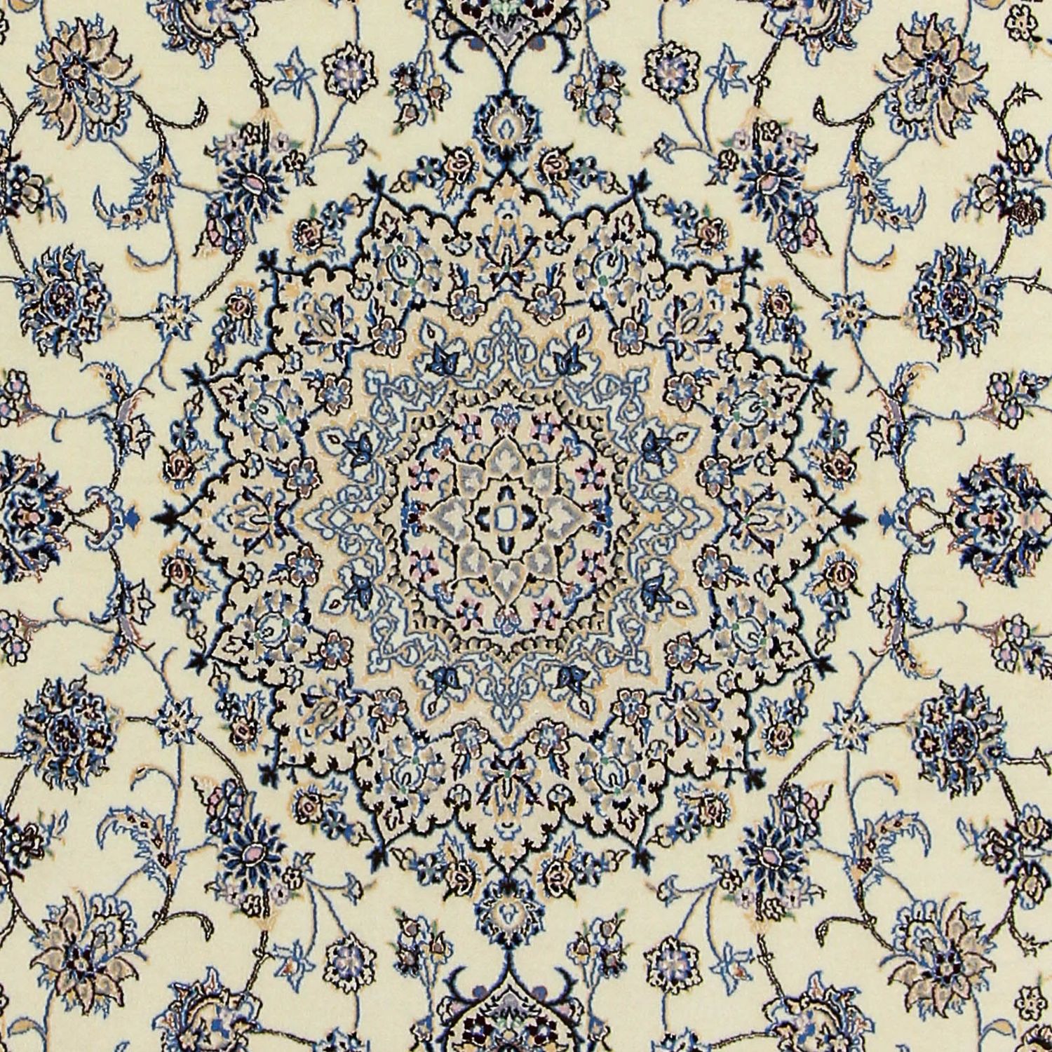 Tapis persan - Nain - Premium - 255 x 160 cm - beige