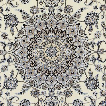 Tapis persan - Nain - Premium - 268 x 208 cm - beige