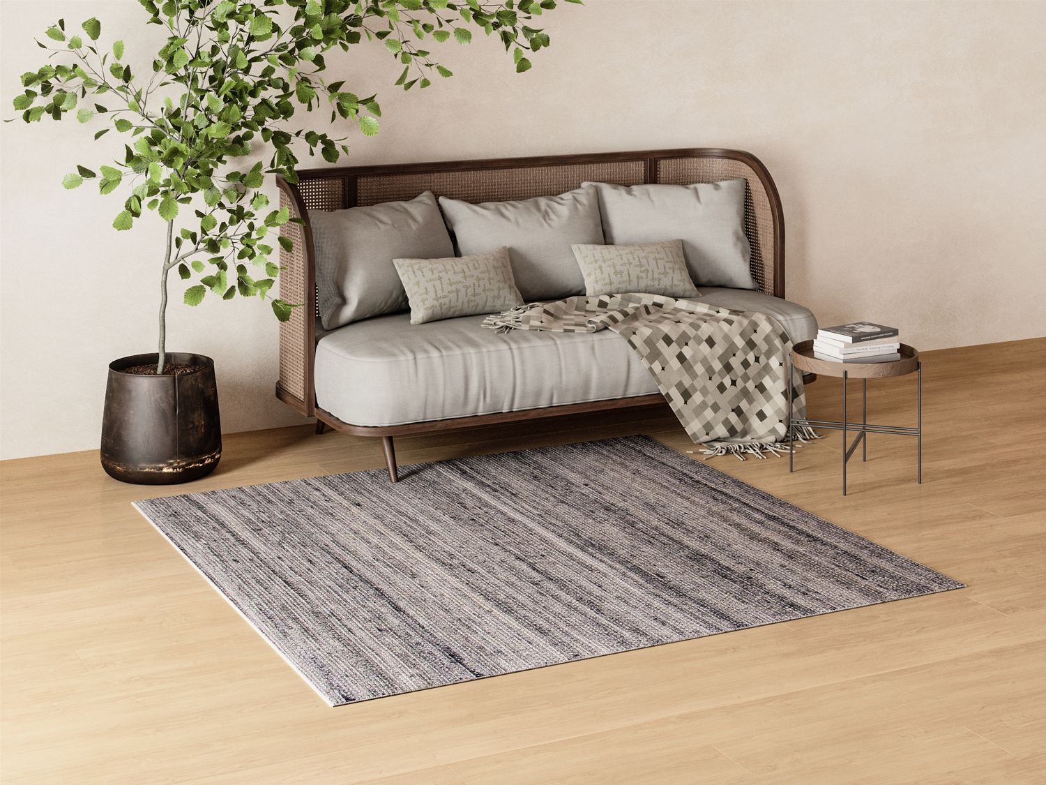 Kelim Rug - Trendy - Toska - square