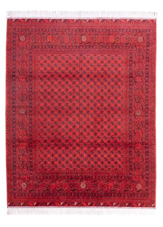 Alfombra afgana - 387 x 298 cm - rojo