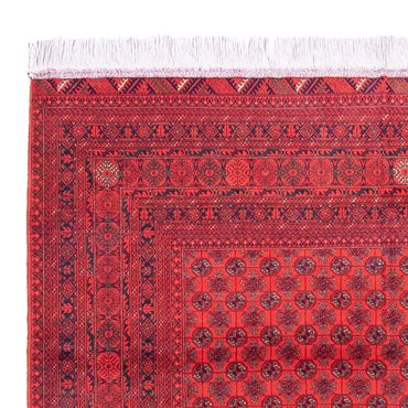 Afghaans tapijt - 387 x 298 cm - rood