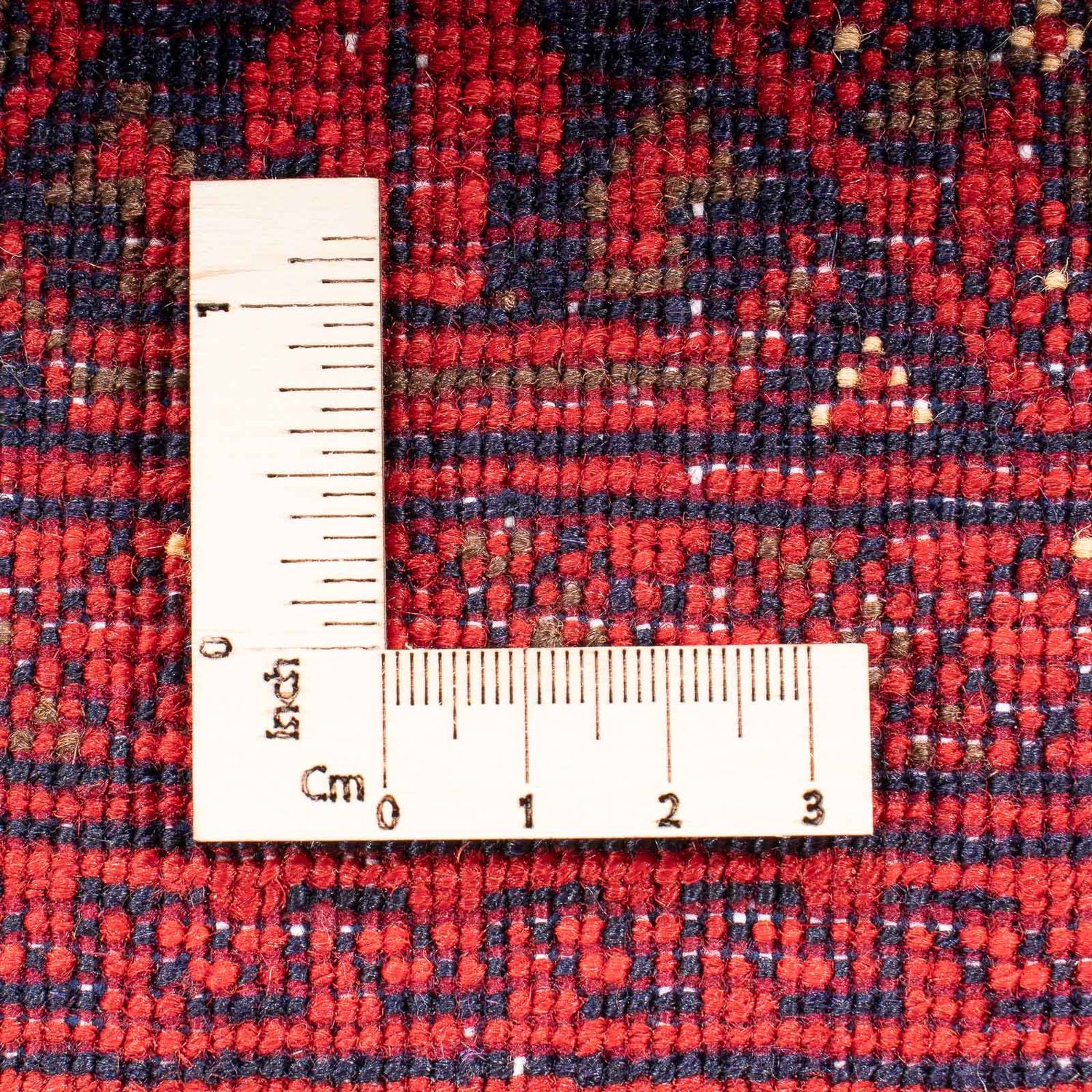 Afghansk teppe - 285 x 198 cm - rød